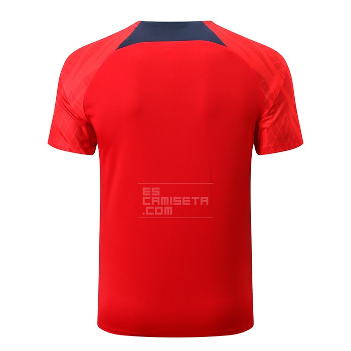 Camiseta de Entrenamiento Paris Saint-Germain 22-23 Rojo - Haga un click en la imagen para cerrar